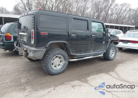 2005 Hummer H2 Suv z USA, uszkodzony, nr VIN 5GRGN23U25H105768
